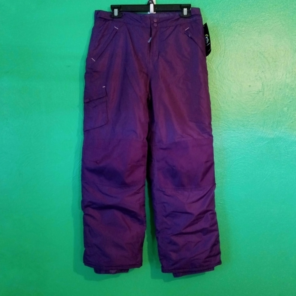 Girl's Champion C9 Purple Winter Pants